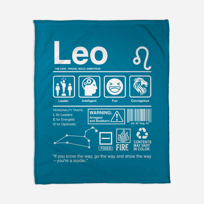 Leo Label-None-Fleece-Blanket-DrMonekers
