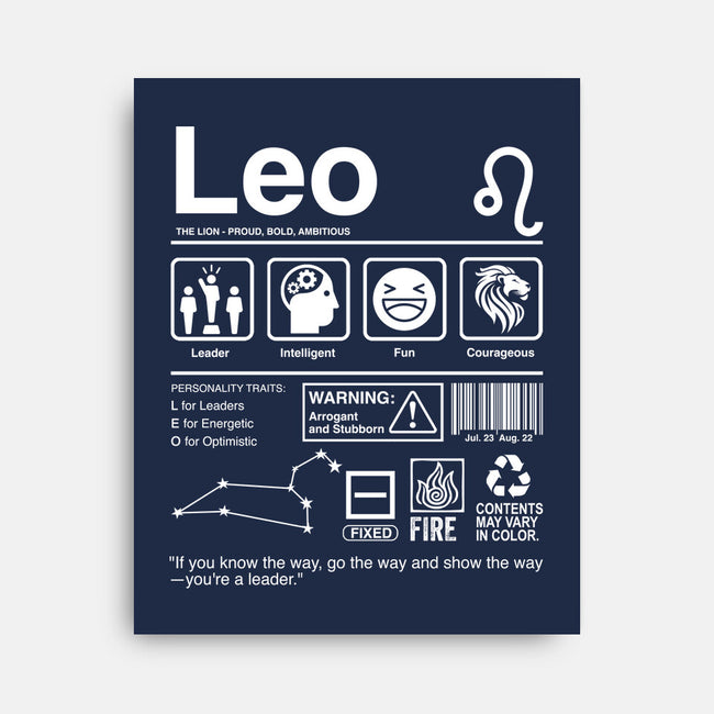 Leo Label-None-Stretched-Canvas-DrMonekers