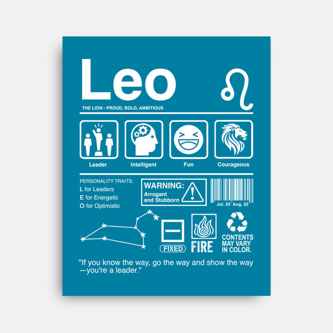 Leo Label-None-Stretched-Canvas-DrMonekers