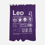 Leo Label-None-Polyester-Shower Curtain-DrMonekers