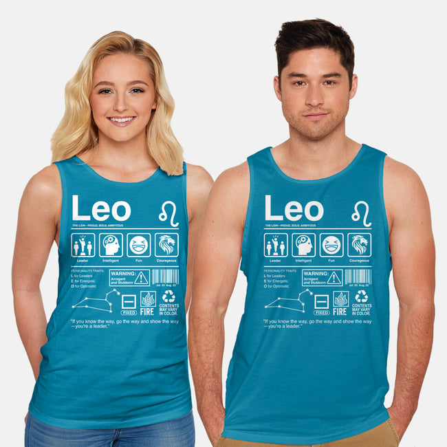 Leo Label-Unisex-Basic-Tank-DrMonekers