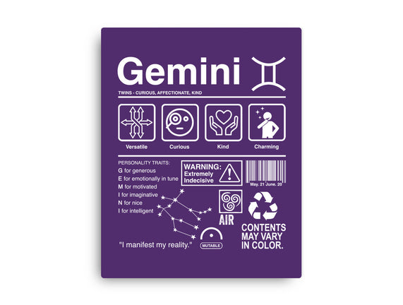Gemini Label