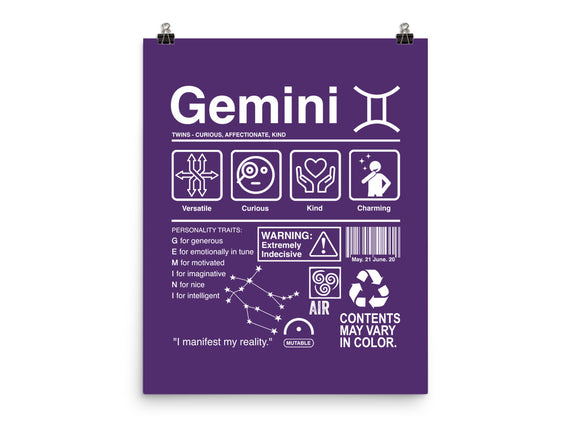 Gemini Label