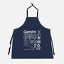 Gemini Label-Unisex-Kitchen-Apron-DrMonekers