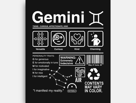 Gemini Label
