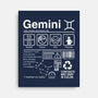 Gemini Label-None-Stretched-Canvas-DrMonekers