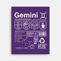 Gemini Label-None-Stretched-Canvas-DrMonekers