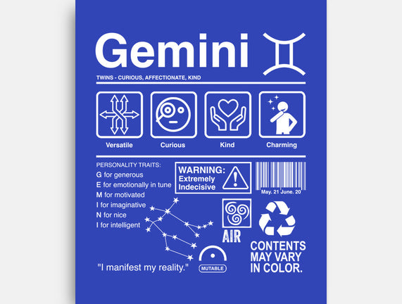 Gemini Label