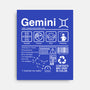 Gemini Label-None-Stretched-Canvas-DrMonekers