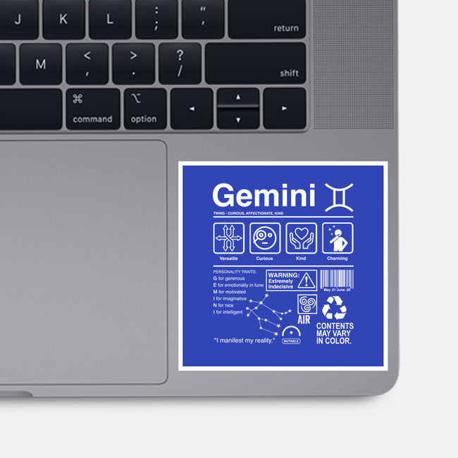Gemini Label-None-Glossy-Sticker-DrMonekers