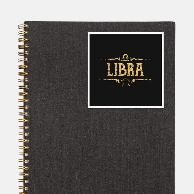 Vintage Libra-None-Glossy-Sticker-kg07