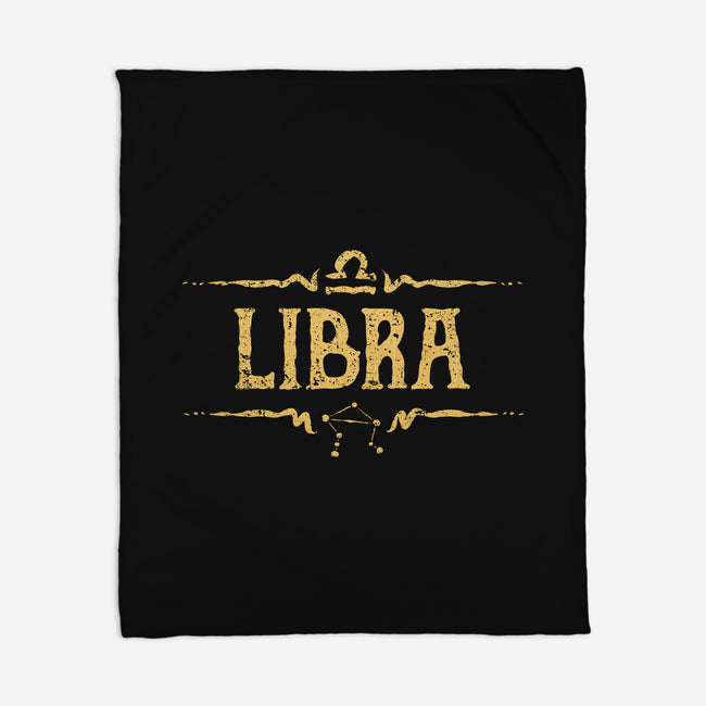 Vintage Libra-None-Fleece-Blanket-kg07