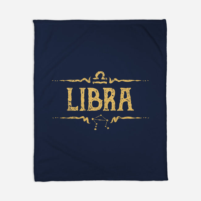Vintage Libra-None-Fleece-Blanket-kg07