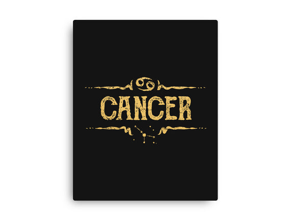 Vintage Cancer Sign