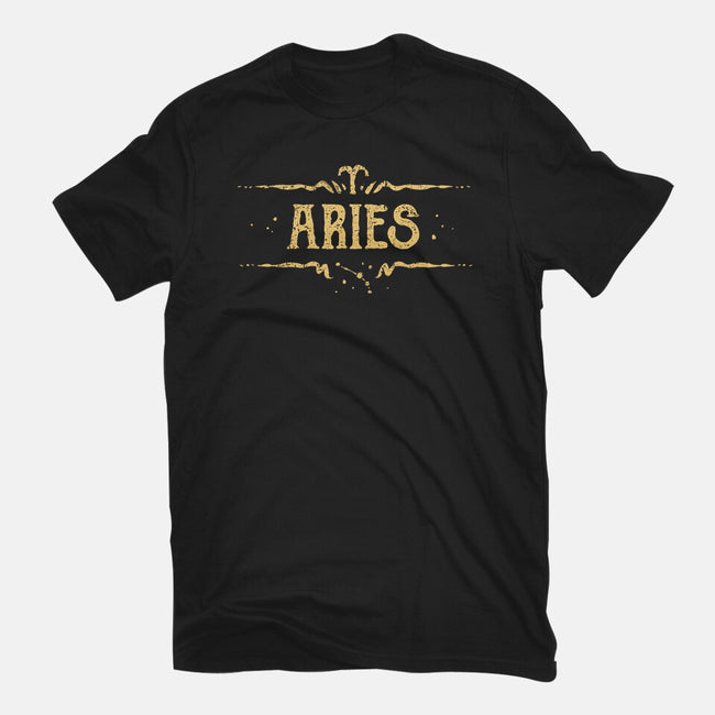 Vintage Aries-Mens-Basic-Tee-kg07