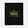Vintage Aries-None-Fleece-Blanket-kg07