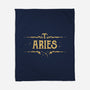 Vintage Aries-None-Fleece-Blanket-kg07