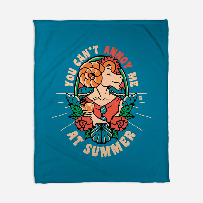 You Can't Annoy Me At Summer-None-Fleece-Blanket-raffaus