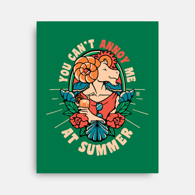You Can't Annoy Me At Summer-None-Stretched-Canvas-raffaus