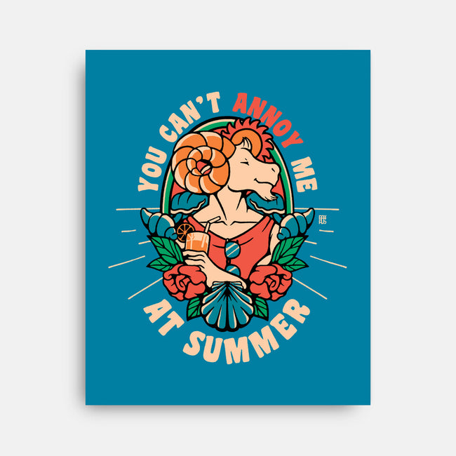 You Can't Annoy Me At Summer-None-Stretched-Canvas-raffaus