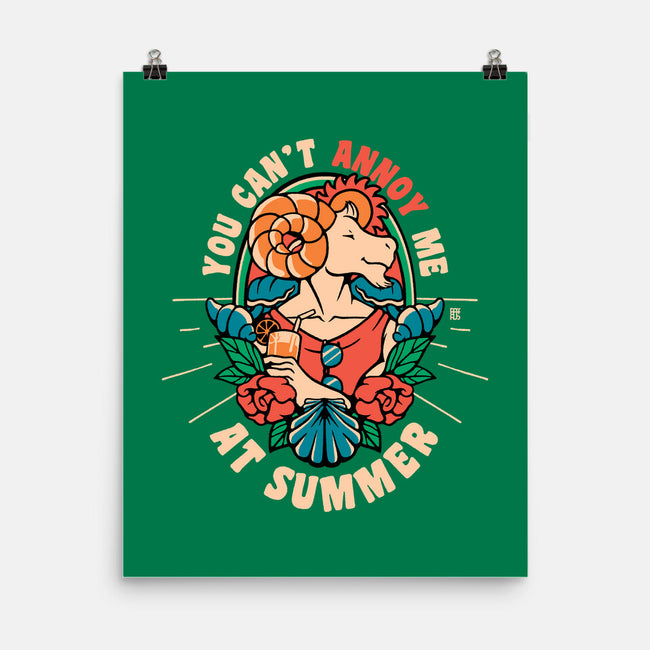 You Can't Annoy Me At Summer-None-Matte-Poster-raffaus