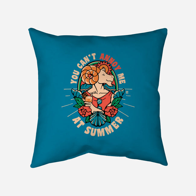 You Can't Annoy Me At Summer-None-Removable Cover w Insert-Throw Pillow-raffaus