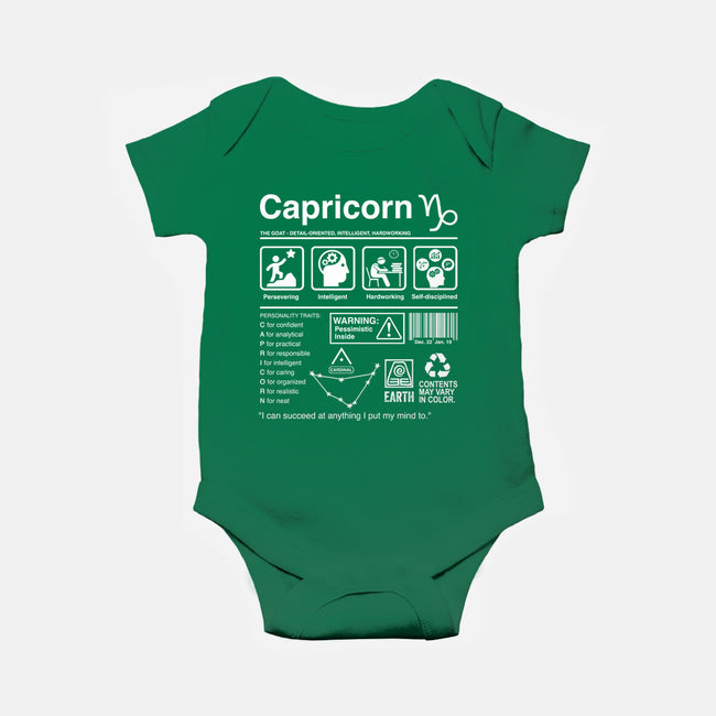 Capricorn Label-Baby-Basic-Onesie-DrMonekers