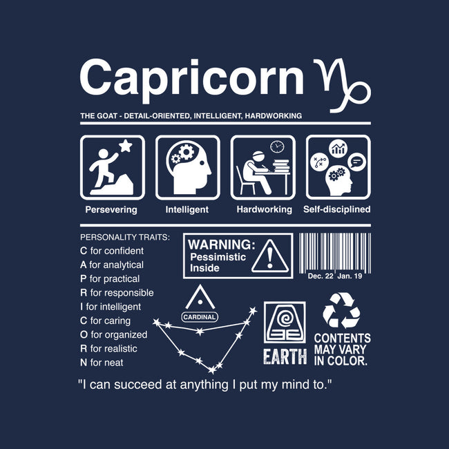 Capricorn Label-Mens-Basic-Tee-DrMonekers