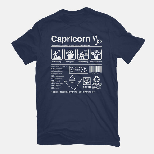 Capricorn Label-Unisex-Basic-Tee-DrMonekers