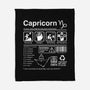 Capricorn Label-None-Fleece-Blanket-DrMonekers