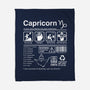 Capricorn Label-None-Fleece-Blanket-DrMonekers