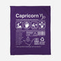 Capricorn Label-None-Fleece-Blanket-DrMonekers