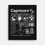 Capricorn Label-None-Stretched-Canvas-DrMonekers