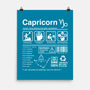 Capricorn Label-None-Matte-Poster-DrMonekers