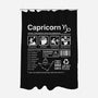 Capricorn Label-None-Polyester-Shower Curtain-DrMonekers