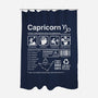 Capricorn Label-None-Polyester-Shower Curtain-DrMonekers