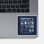 Capricorn Label-None-Glossy-Sticker-DrMonekers