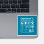 Capricorn Label-None-Glossy-Sticker-DrMonekers