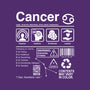 Cancer Label-None-Stretched-Canvas-DrMonekers