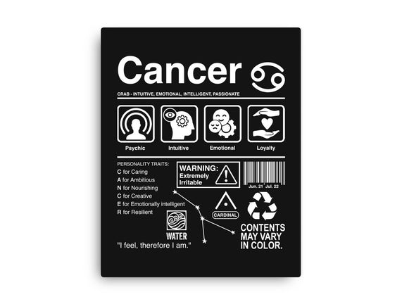 Cancer Label
