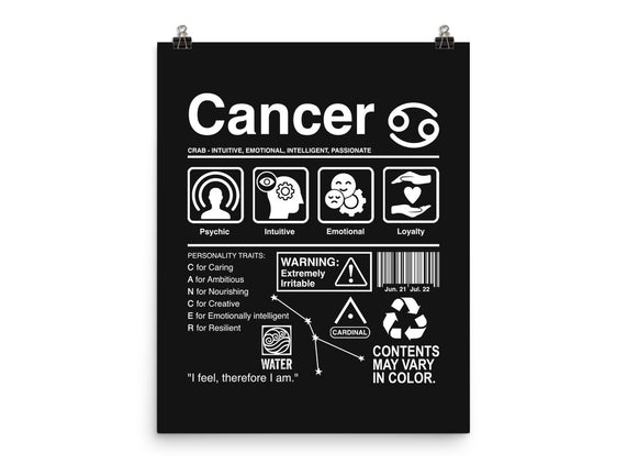 Cancer Label