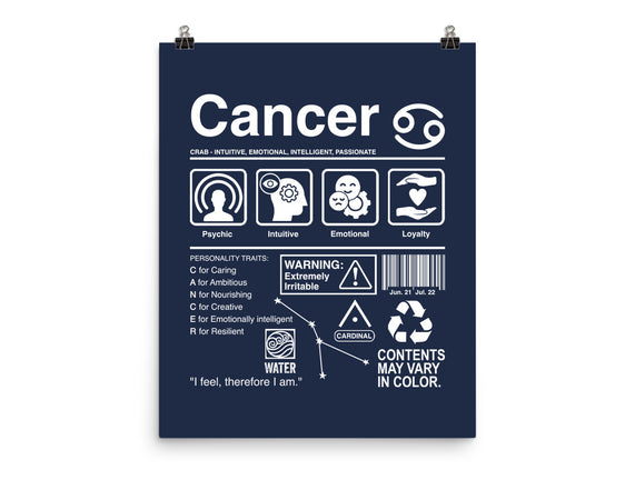Cancer Label