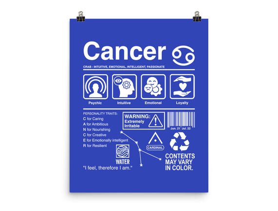 Cancer Label