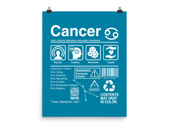 Cancer Label
