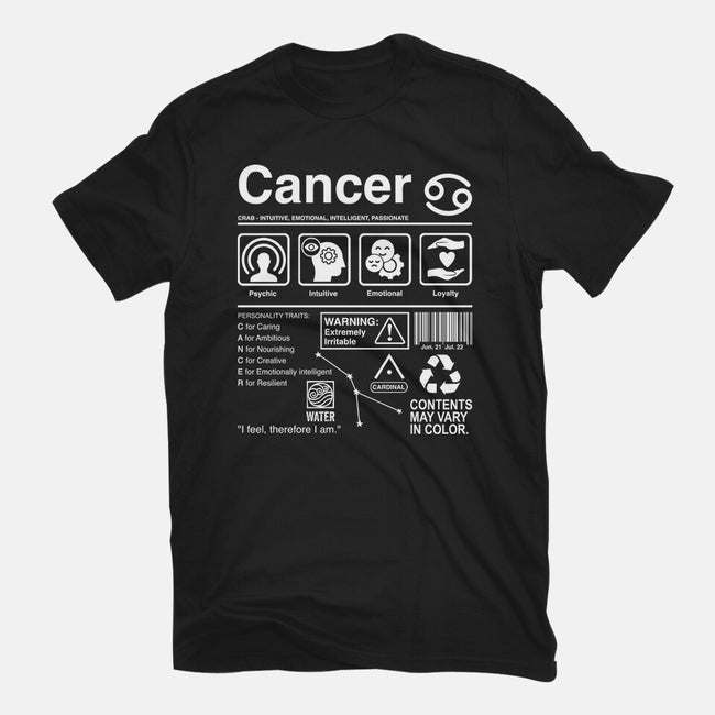 Cancer Label-Womens-Basic-Tee-DrMonekers