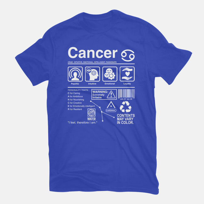 Cancer Label-Mens-Basic-Tee-DrMonekers