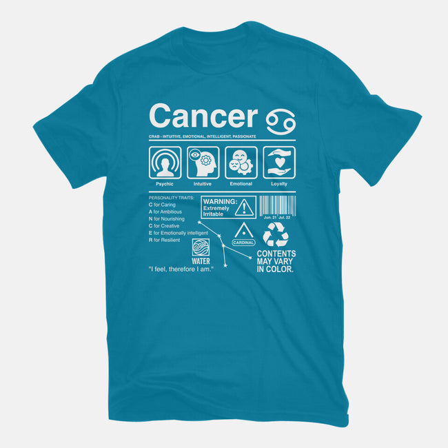 Cancer Label-Womens-Basic-Tee-DrMonekers