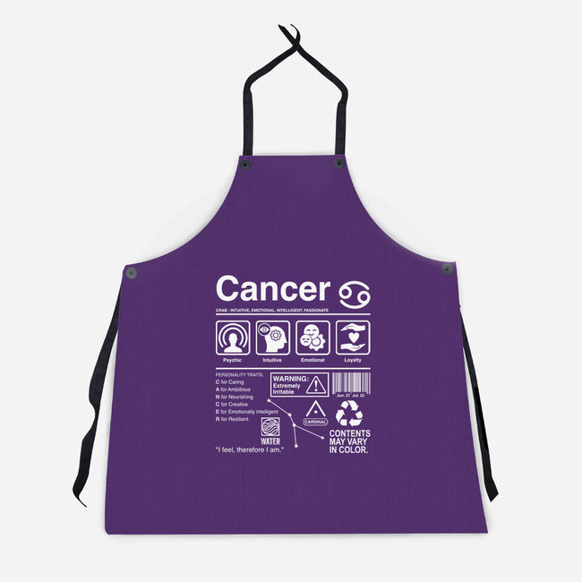 Cancer Label-Unisex-Kitchen-Apron-DrMonekers