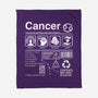 Cancer Label-None-Fleece-Blanket-DrMonekers