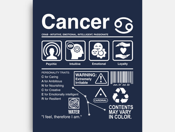 Cancer Label